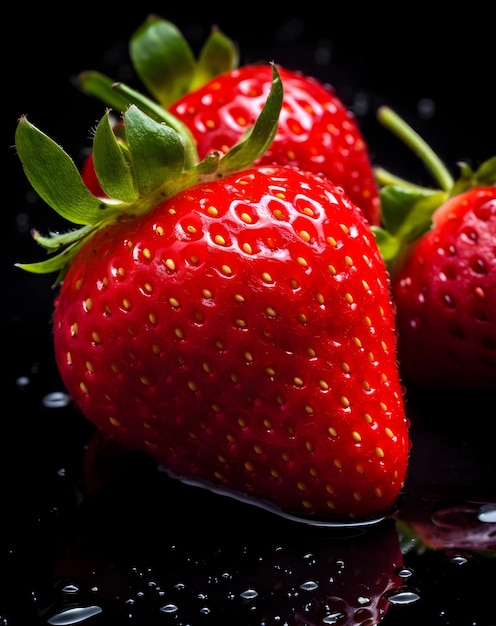 Red Strawberry Fresh Fruit