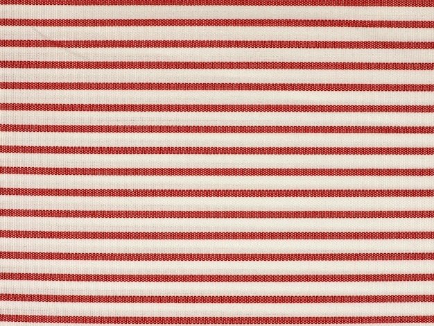 Red striped fabric texture background