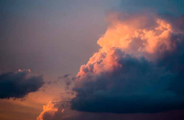 夕焼けの赤い夕焼け空空