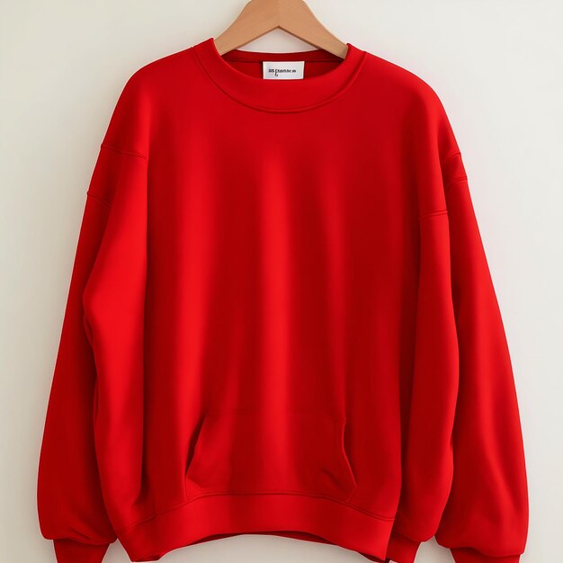 Red sweatshirt