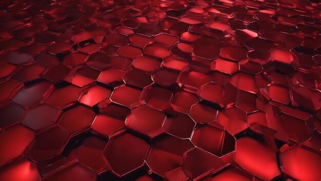 Red technology abstract background