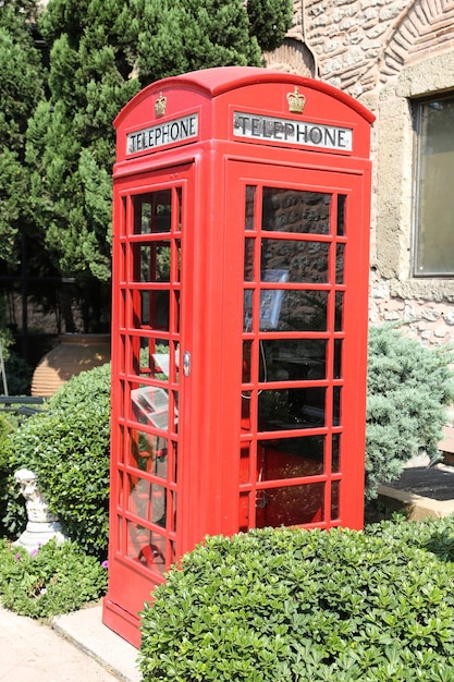 Red telephone box