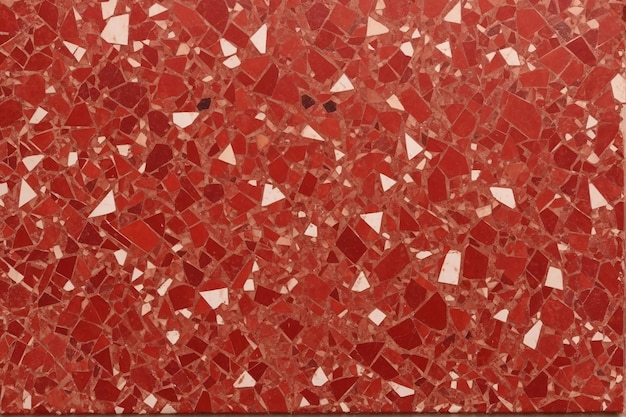 Red terrazzo texture terrazzo texture background terrazzo wallpaper terrazzo marble background ai generative