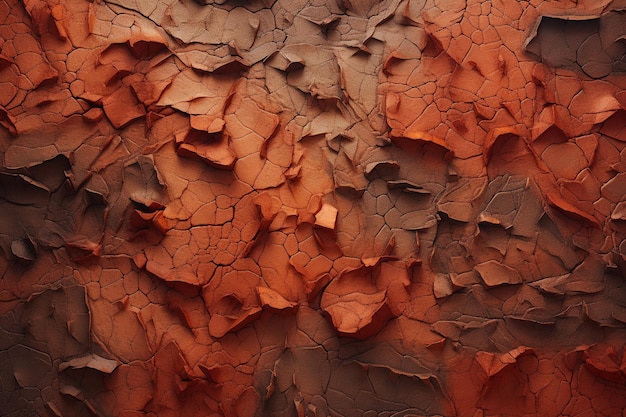 Red texture of bark or stone