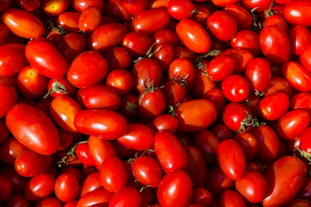 red tomato background