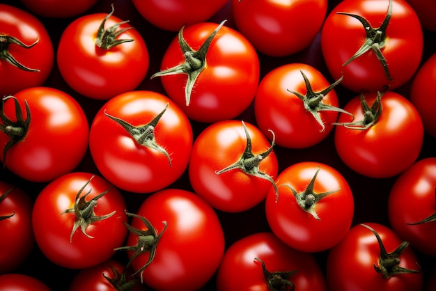 red tomatoes background