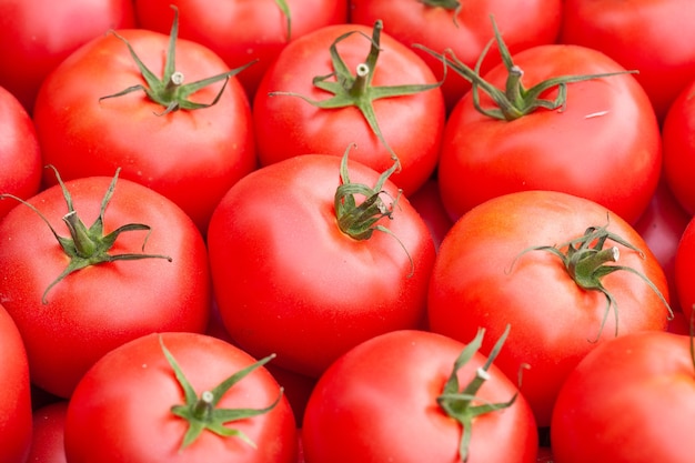 Red tomatoes background