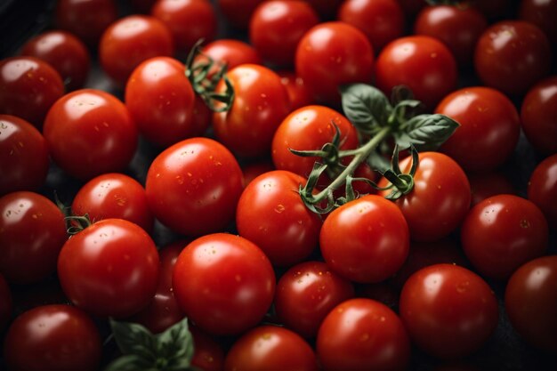 Red Tomatoes Commodity Product Photography