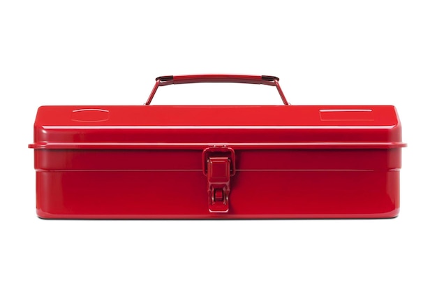 Red Toolbox on white