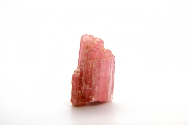 Red tourmaline from Autsira, Sahatany valley, Madagascar.