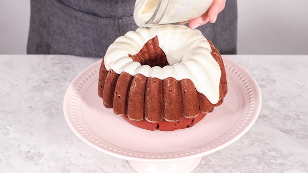 Red velvet bundt cake