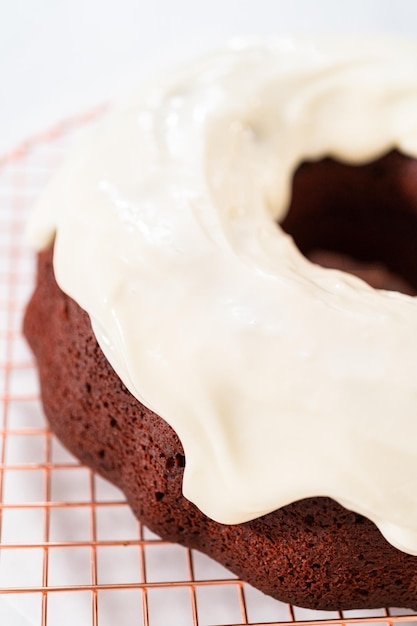 Red velvet bundt cake