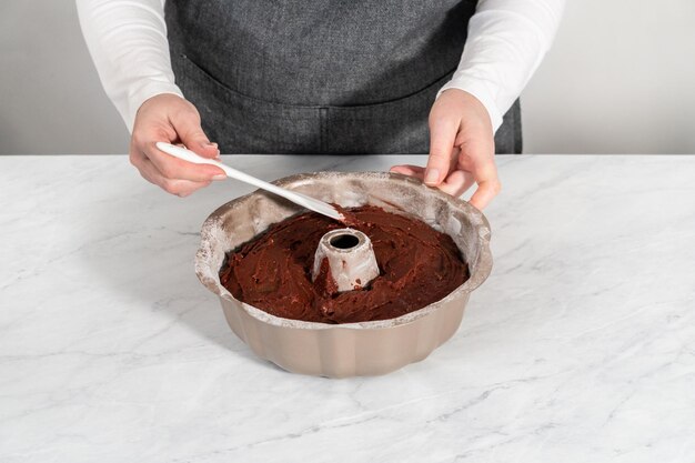 Red velvet bundt cake