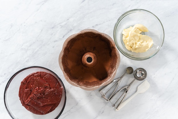 Red velvet bundt cake