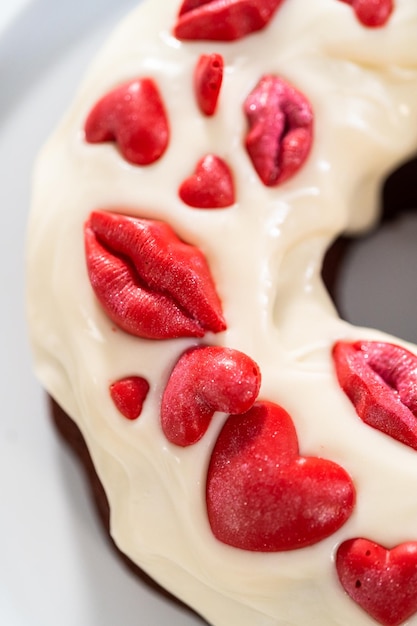 Red velvet bundt cake