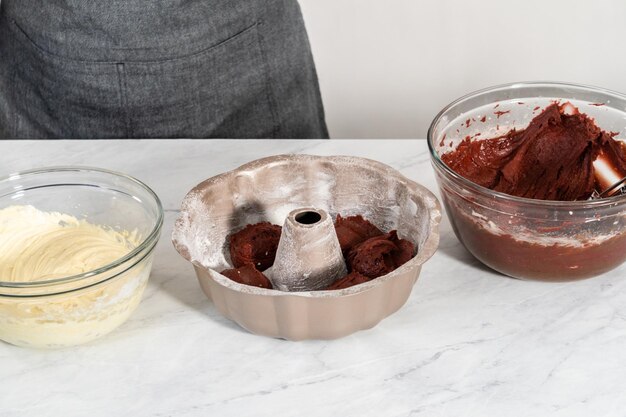 Red velvet bundt cake