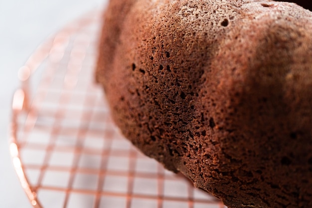 Red velvet bundt cake