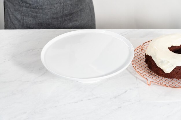 Red velvet bundt cake