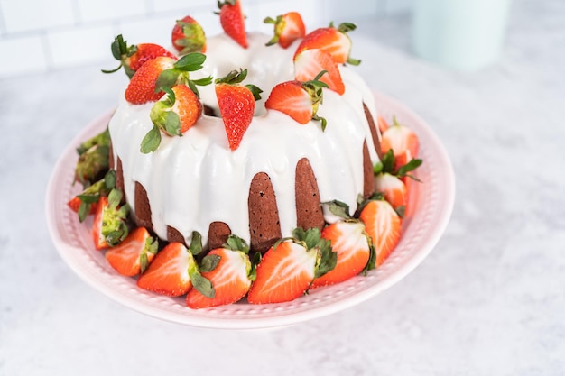 Red velvet bundt cake