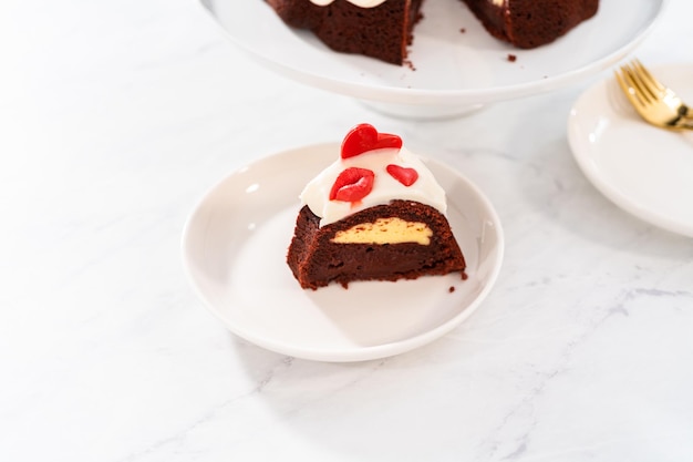 Red velvet bundt cake