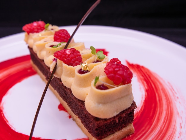 Foto le ricette di dessert di velluto rosso si chiudono in breve