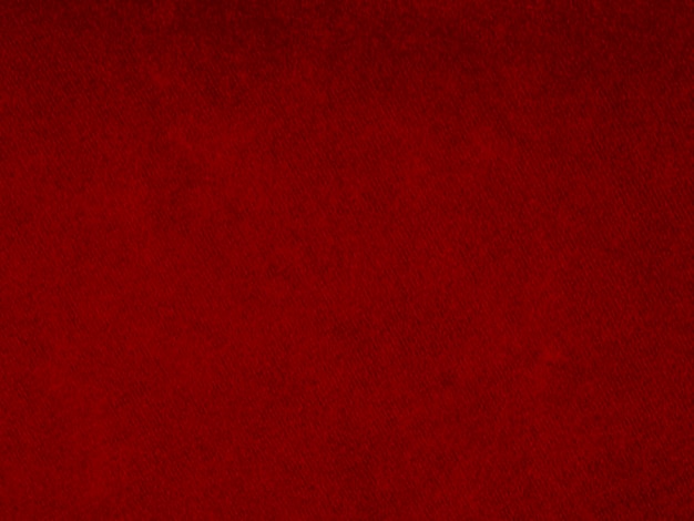 Red velvet fabric texture used as background Empty red fabric background of soft and smooth textile material There is space for text