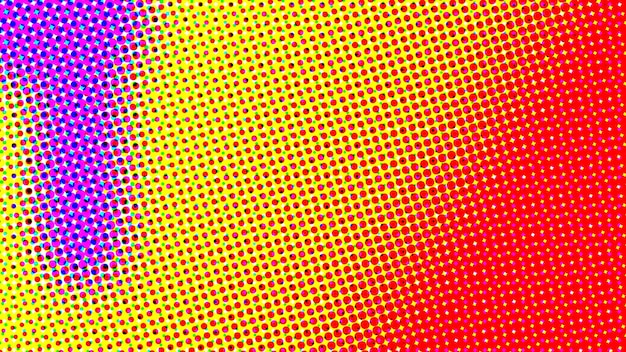 Red violet and orange and Radian Yellow color halftone gradient background Banner template