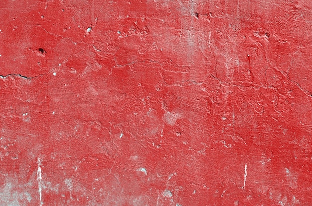 Red wall grunge background texture