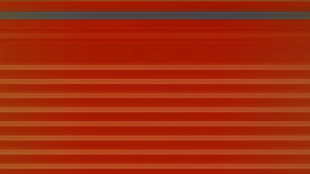 A red wall with a red and white line in the middle