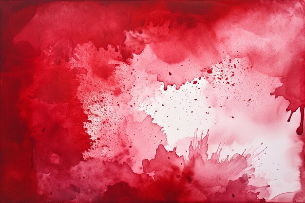 Red watercolor background