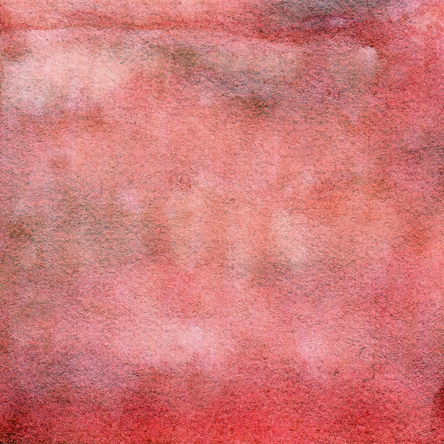 Red watercolor texture handdrawn watercolor background