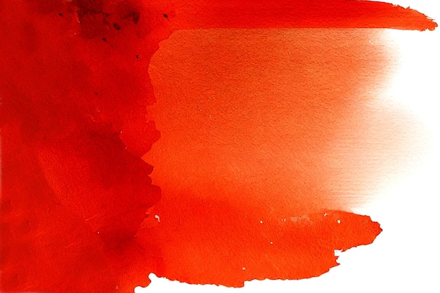 A red watercolor with a white border.