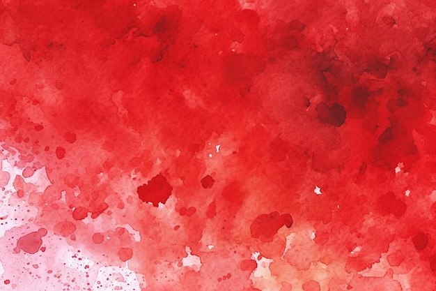 Red watercolor