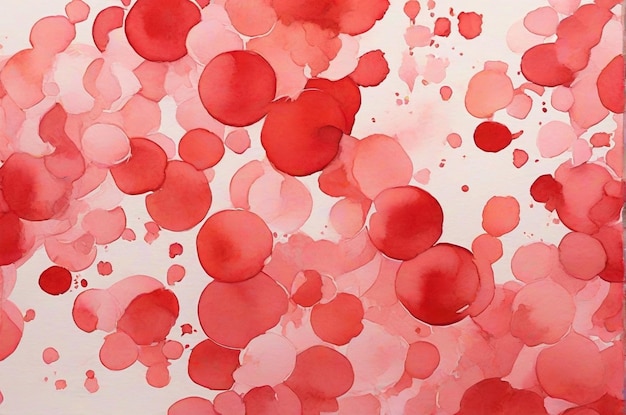 Red watercolour background