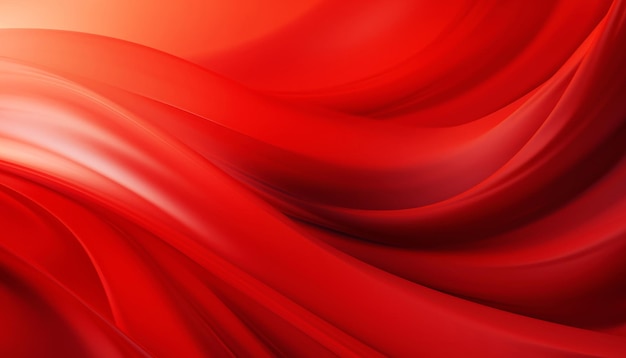 Foto profondità di sfondo astratto dell'onda rossa di strati di colore vibrante ai generativa
