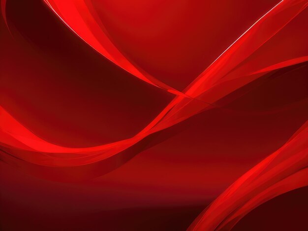 写真 赤い波の抽象的な背景