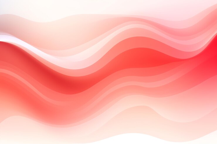 Red wavy lines on a pink background