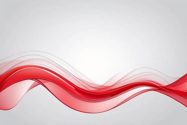 Red wavy transparent waveabstract red wave background