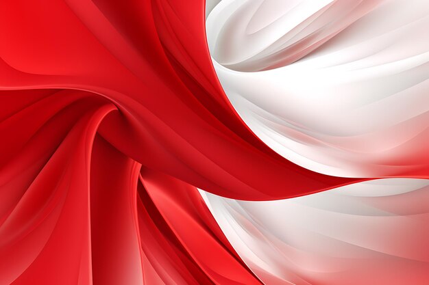 Red and white abstract background