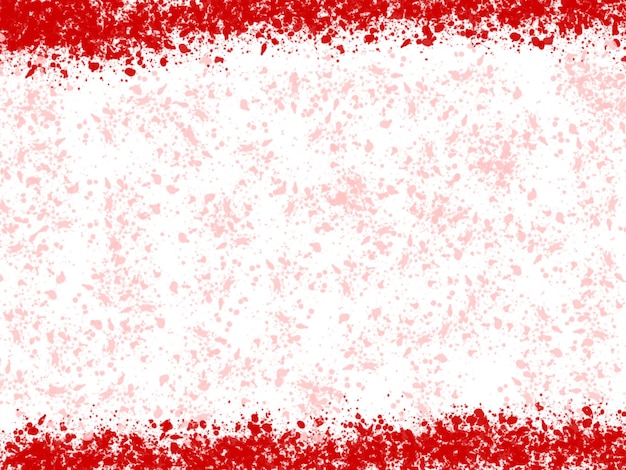 Red and white background with a white border that says'red and white '