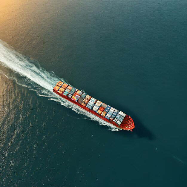 a red and white boat with a red hull is sailing in the water