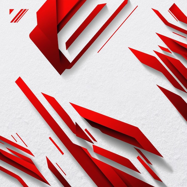 red and white color background template