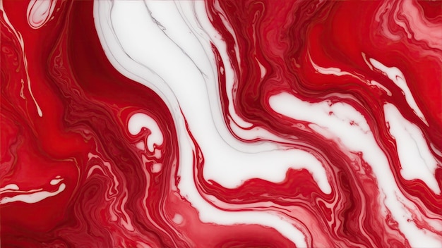 Red and White marble textured background