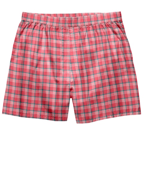 a red and white plaid skirt with a red plaid pattern