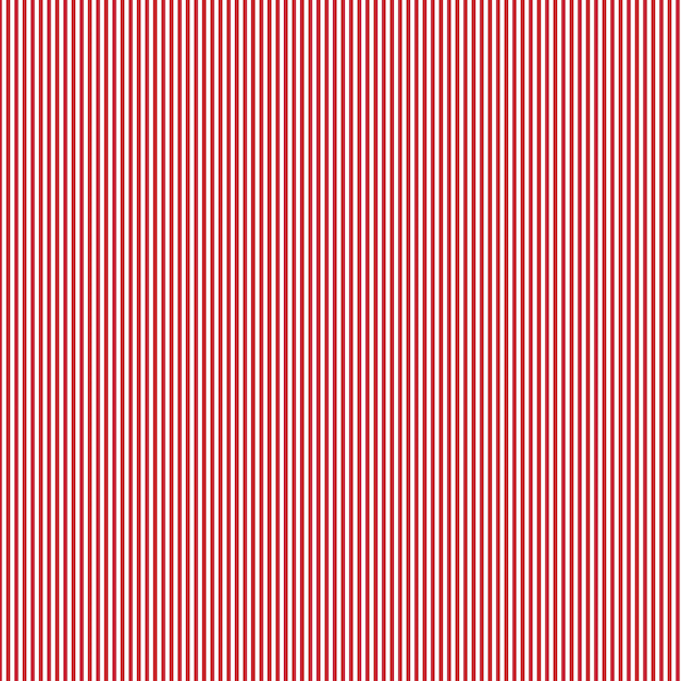 A red and white striped fabric with the colors of the stripes.