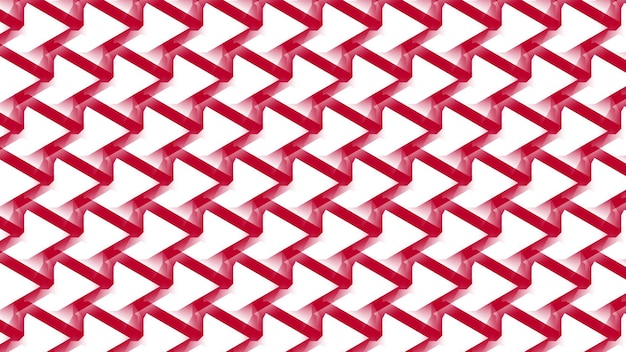 a red and white striped pattern with the word " on it.