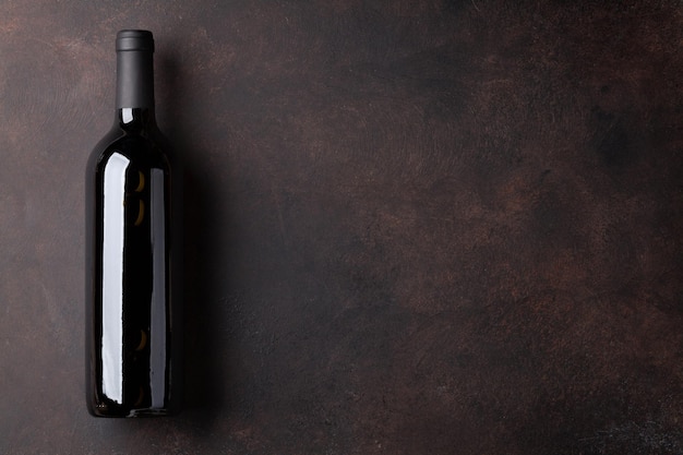 red wine bottle