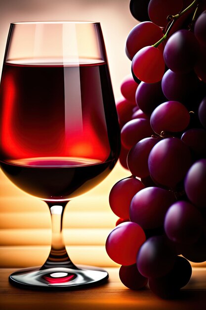 Red wine grapes background