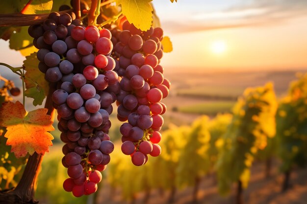 red wine grapes Generative AI