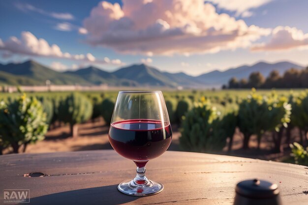 Foto illustrazione del fondo della carta da parati della carta da parati della bevanda romantica elegante del calice di vetro del vino del lafite del vino rosso